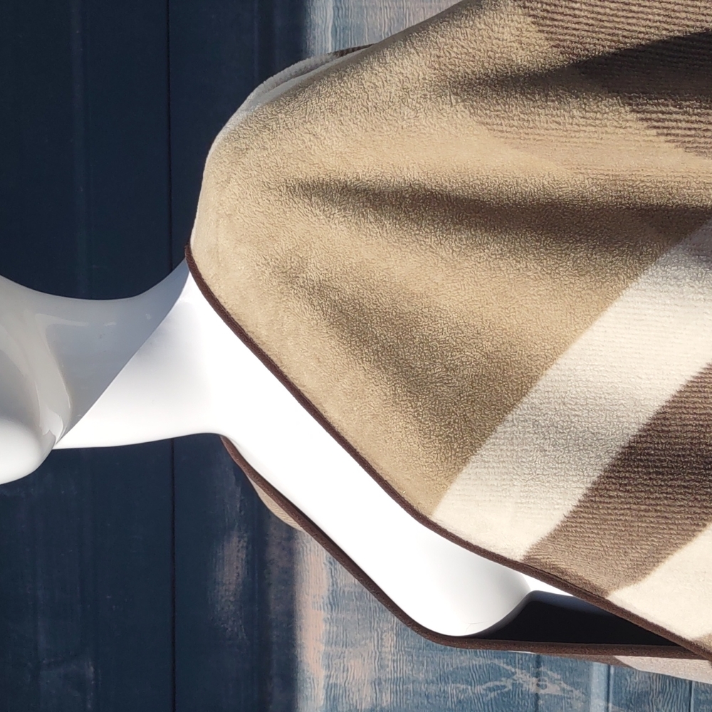 Woolrich Reversible Luxurious Multi-Color Poncho … - image 2